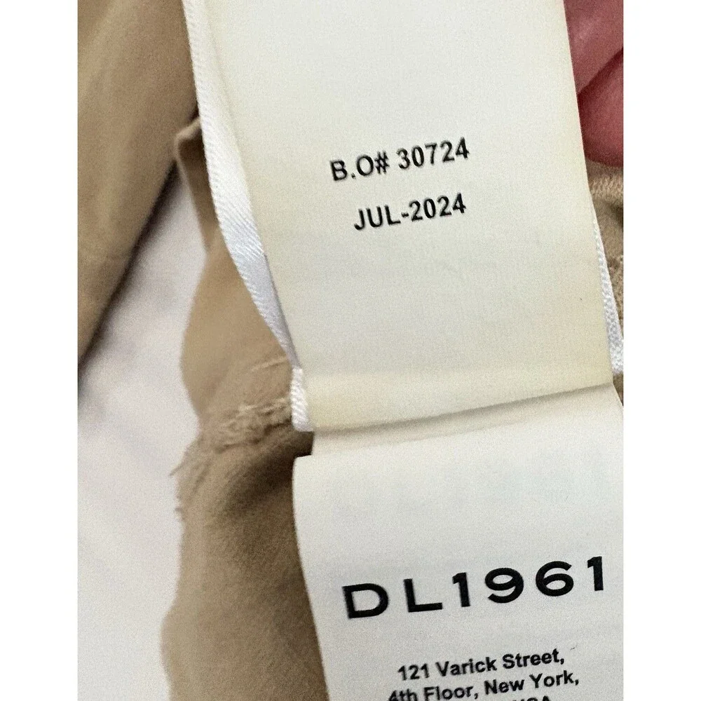 DL1961 Tan Cotton Twill Chore Jacket Utility Field Coat Womens‎ XS New